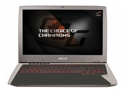In review: Asus ROG G701VIK. Review unit provided by Asus Germany.