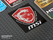 MSI'nin oyun serilerinin logosu kendine has.