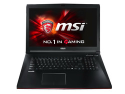In review: MSI GP72 2QE Leopard Pro. Test model provided by Notebooksbilliger.de