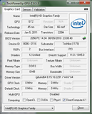 GPU-Z ekran kartı sistem bilgisi