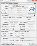 Intel HD Graphics 3000 sistem bilgisi