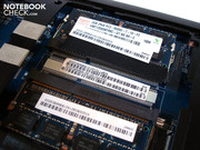 Her iki hafıza yuvası da 2048er MB DDR3 RAM ile doldurulmuş.