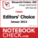 Notebookcheck: Şubat 2013 En iyiler - Akıllı telefon ve tabletler
