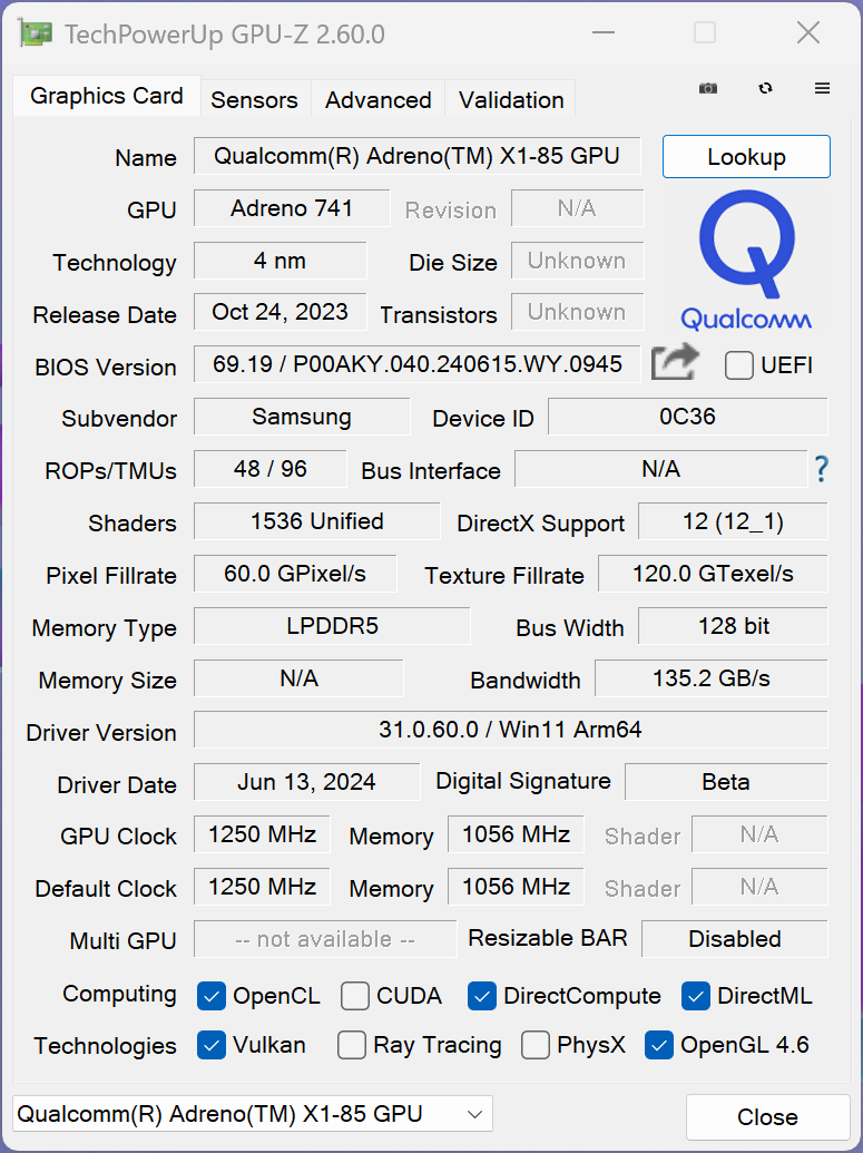 Qualcomm Snapdragon X Plus 8 çekirdek analizi - X1P-42-100 daha