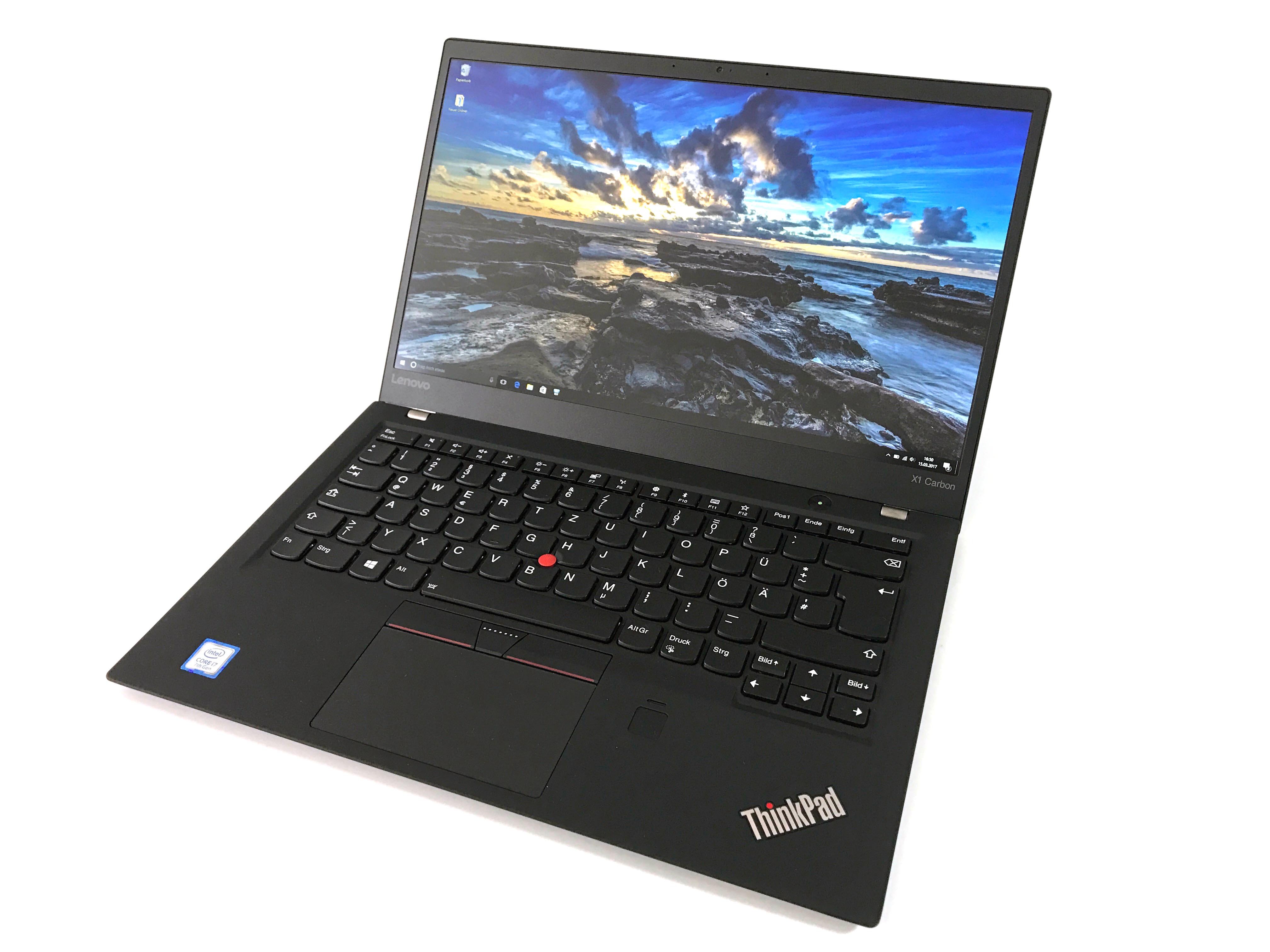 Kısa inceleme: Lenovo ThinkPad X1 Carbon 2017 (Core i7, Full-HD