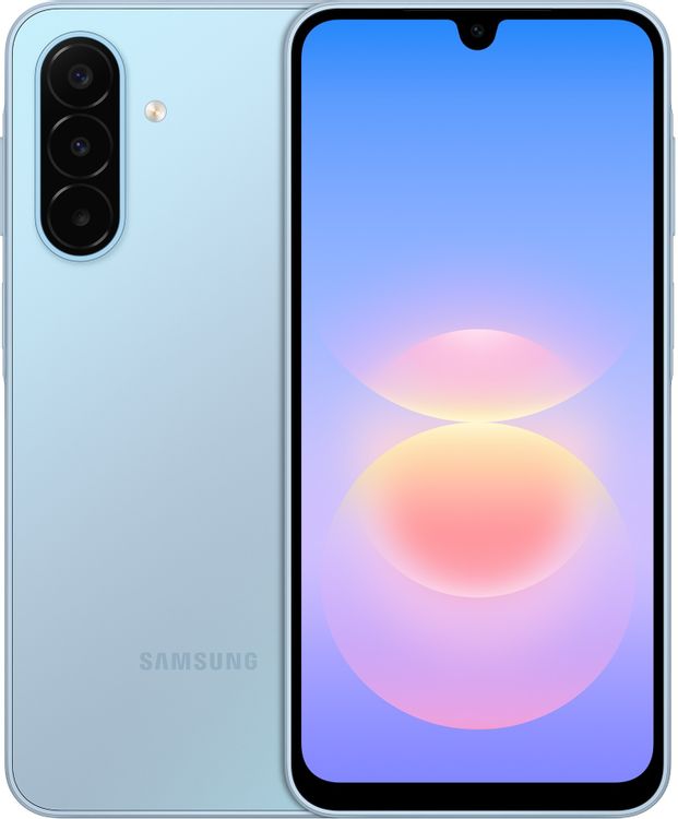 Mavi renkli Samsung Galaxy A18