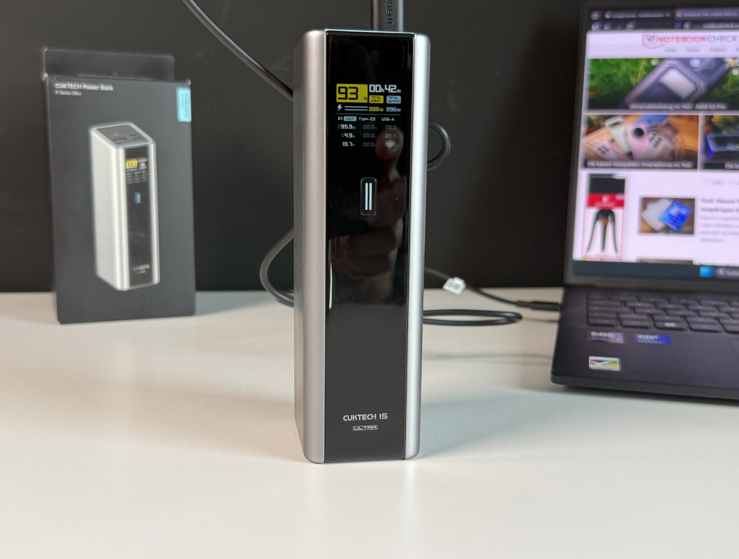 Cuktech 15 Ultra Powerbank Testi