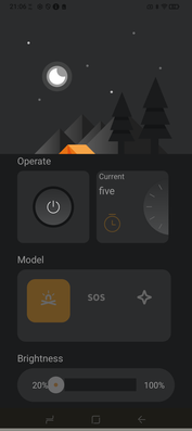 Kamp Işık ayarları. (Resim kaynağı: Sergey Tarasov - Notebookcheck)