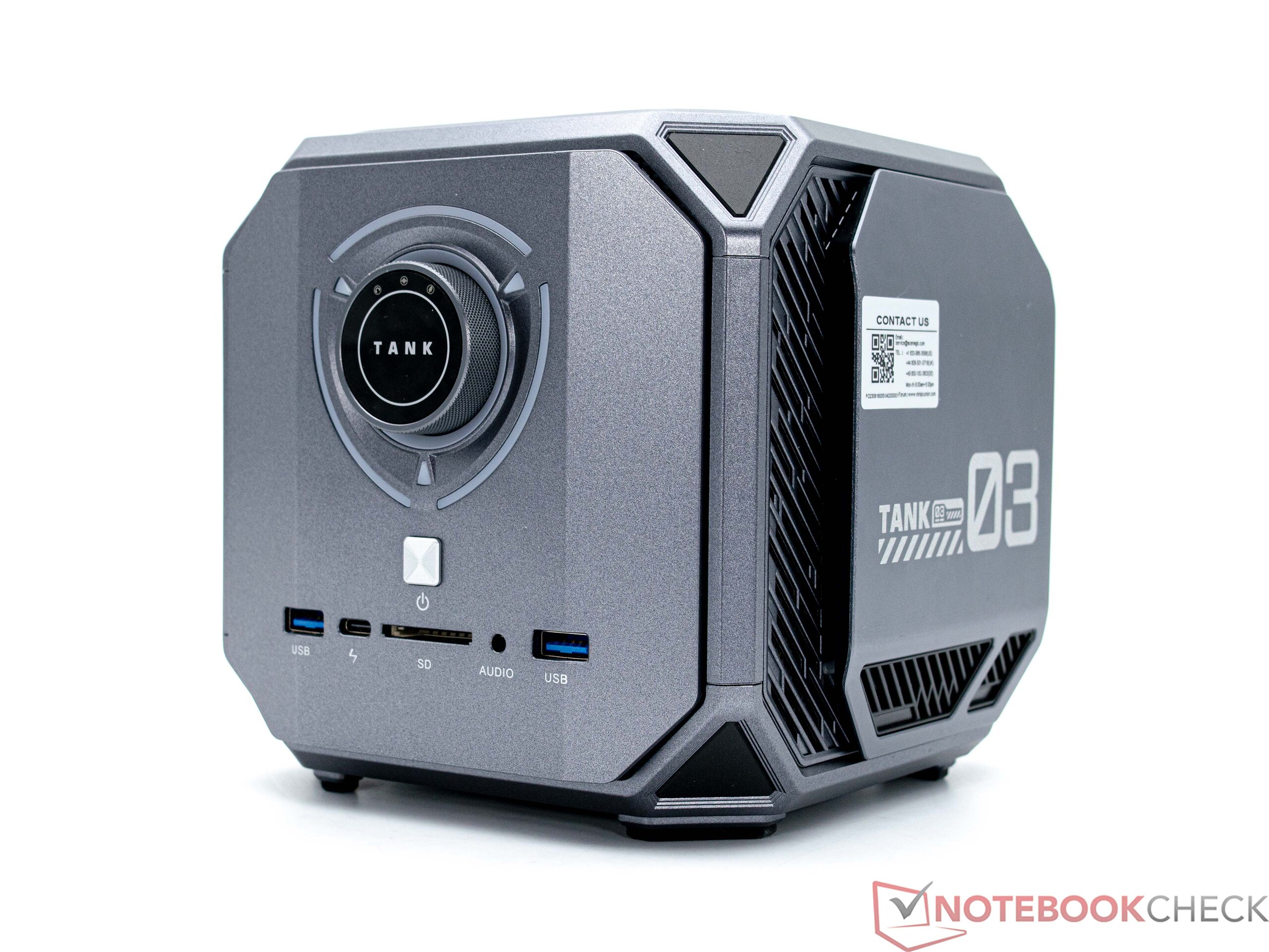 Acemagic Tank 03 oyun bilgisayarı incelemesi: Intel Core i9-12900H