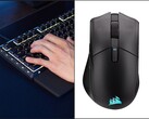 Corsair Skiff 100 Plus klavye (solda) ve Harpoon V2 fare (sağda).