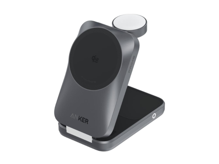 Anker Prime Kablosuz Şarj İstasyonu (3'ü 1 arada, MagGo, AirCool, Katlanabilir)