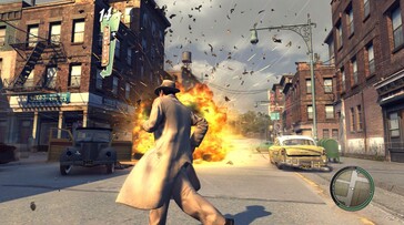 Resim: Mafia II (Classic) oyunundan bir ekran görüntüsü.