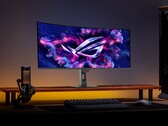 Asus ROG Strix OLED XG34WCDMTG, 34 inç ultra genişliği akıllı TV özellikleriyle bir araya getiriyor.