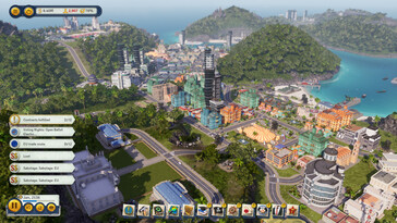 Resimde görülüyor: Tropico 6'dan bir oynanış ekran görüntüsü.