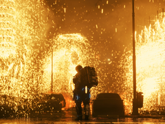 PC'de çalışan Death Stranding 2: On The Beach'ten bir ekran görüntüsü