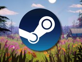 Steam logosunu ve şu anda Steam'de %67 indirimli olan The Oregon Trail oyununu gösteren bir resim.