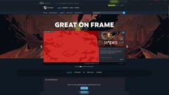 Steam'deki 'Great On Frame' mağazası