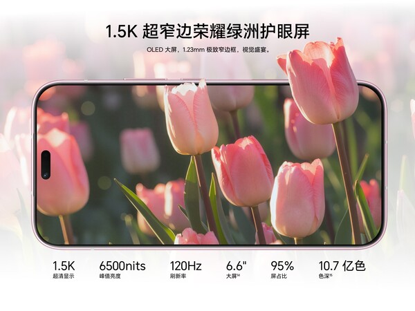 Honor X80i, 6500 nit tepe parlaklığına sahip bir OLED ekrana sahiptir.