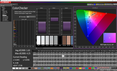 ColorChecker before calibration