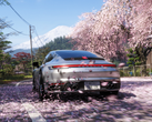 Japonya'da Forza Horizon 6'da seyir halindeki bir Porsche 911 Carrera S'in arkadan görünümü