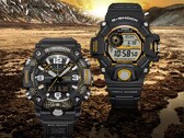 Yeni Casio G-Shock GDG-B100 saat, GG-B100Y (solda) üzerine inşa edilebilir