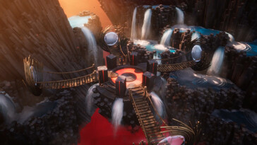 Dreamscaper'da bir ortamı gösteren bir görüntü.