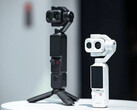 DJI Osmo Pocket 4P, inci beyazı renginde.