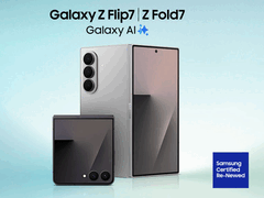Galaxy Z Fold 7 ve Galaxy Z Flip 7 artık Certified Re-Newed programı aracılığıyla temin edilebilir.