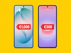 Galaxy A27 (sağda) artık delikli bir kameraya sahip.