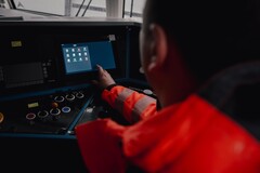 Vectron X'in sürücü kabinindeki akıllı ekran