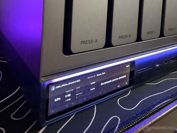 NAS'ın yerleşik ekranı