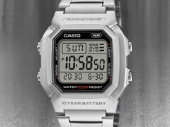 Casio W-800HD-1AV saat (resimde) İngiltere'de piyasaya sürüldü. (Resim kaynağı: Casio)