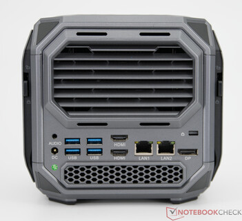 Acemagic M1A Pro+ - Arka paneldeki bağlantılar