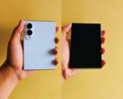 Sızdırılan Galaxy Z Fold 8 (daha geniş model) ve Fold 8 Ultra tasarım modelleri.