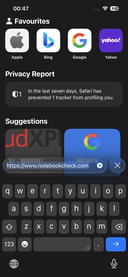 Klavye portresi (Safari Mobile 26)
