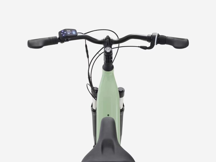 Decathlon Rockrider E-ACTV 100 Alçak Kadrolu Elektrikli Hibrit Bisiklet Badem Yeşili