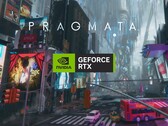 Nvidia GPU logolu Pragmata afişi gösterilmektedir
