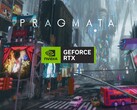Nvidia GPU logolu Pragmata afişi gösterilmektedir