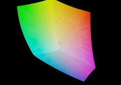 MSI Prestige 13 AI+ vs sRGB