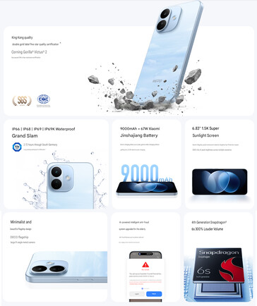Redmi Note 17 Pro’nun en önemli özellikleri (makine çevirisi)