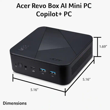 Mini PC'nin boyutları