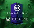 Xbox One logosu ile gösterilen Project Helix konsolu