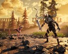 Şu anda Steam'de satışta olan Voin oyunundaki düşmanları gösteren bir görsel.