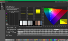 Kalibrasyondan sonra ColorChecker
