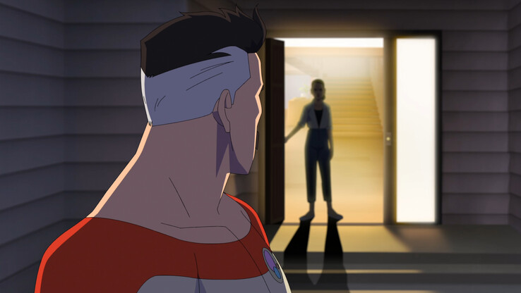 Omni-Man için bu bölümün en yüksek riskli anı, doruk noktasındaki ölüm kalım savaşı değil. Bu an.