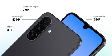 Galaxy A18 4G, 50 MP ana kameraya sahiptir