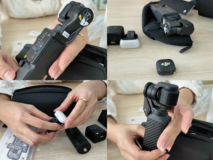 Burada gördüğümüzün Osmo Pocket 4 Creator Combo olup olmadığı net değil.