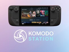 Komodo İstasyonu logosu ile gösterilen Buhar Güvertesi