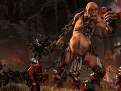 Total War: Warhammer'da bir canavarı gösteren bir görsel; oyun şu anda %75 indirimli.