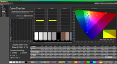 Kalibrasyondan sonra ColorChecker